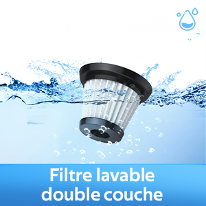 Aspirateur pour Voiture sans fil 4 en 1
